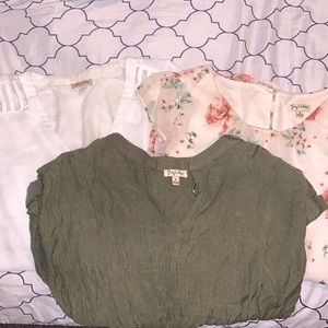 🌸Bundle of Lily White Blouses